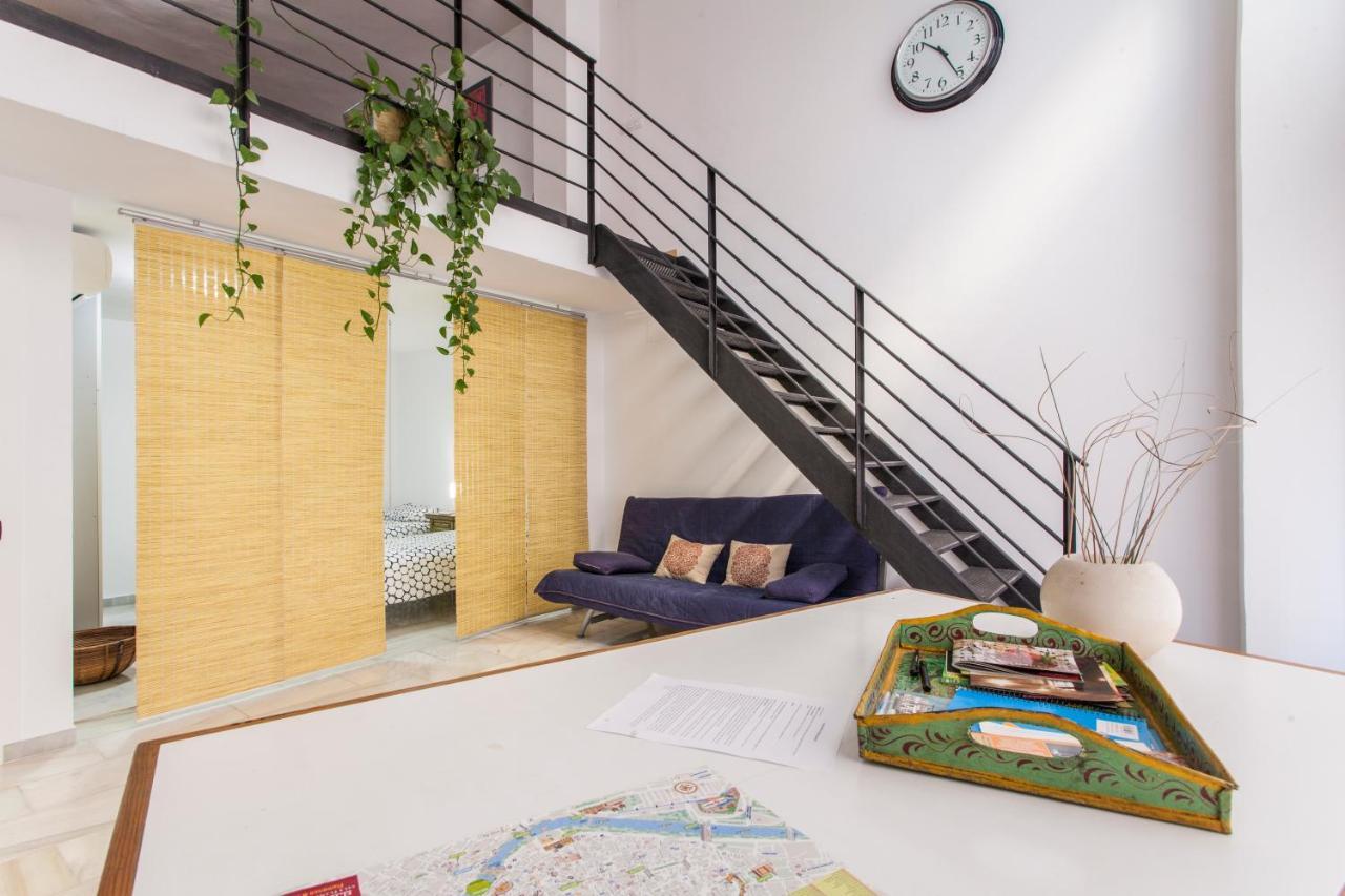 Apartamento LF PARKING INCLUIDO Amplio Loft en Barrio Santa Cruz Sevilla Exterior foto